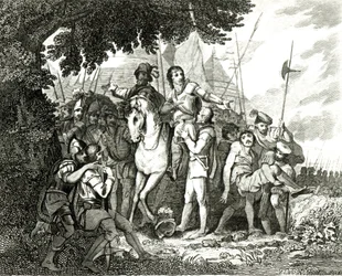 Sir Philip Sidneys Freundlichkeit zu einem Soldaten